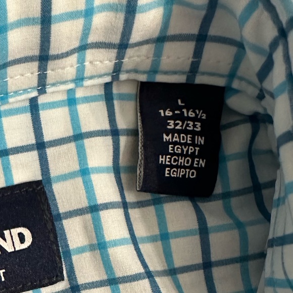 Land’s End men’s Plaid Button up shirt - Picture 4 of 8